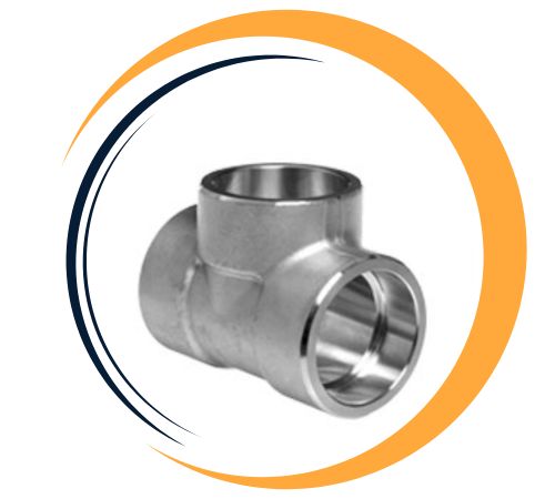 Alloy 200 Forged Socket Weld Equal Tee Fittings in india