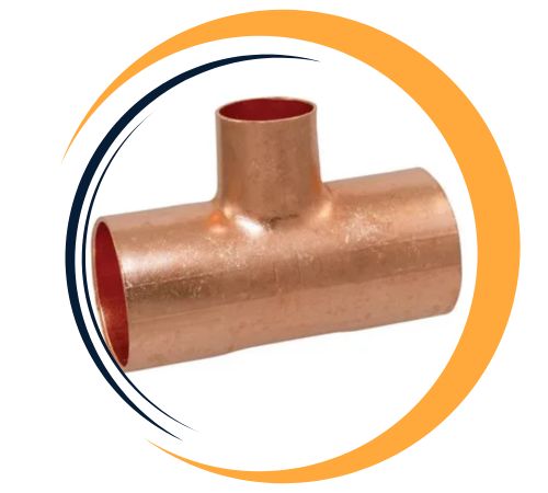Copper Nickel Equal Tee in india