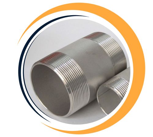Inconel Alloy Barrel Nipples Fittings in india